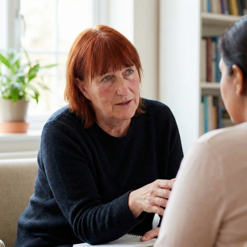 Trauerrednerin Osnabrück & Umgebung – Bea Rijksen im persönlichen Trauergespräch